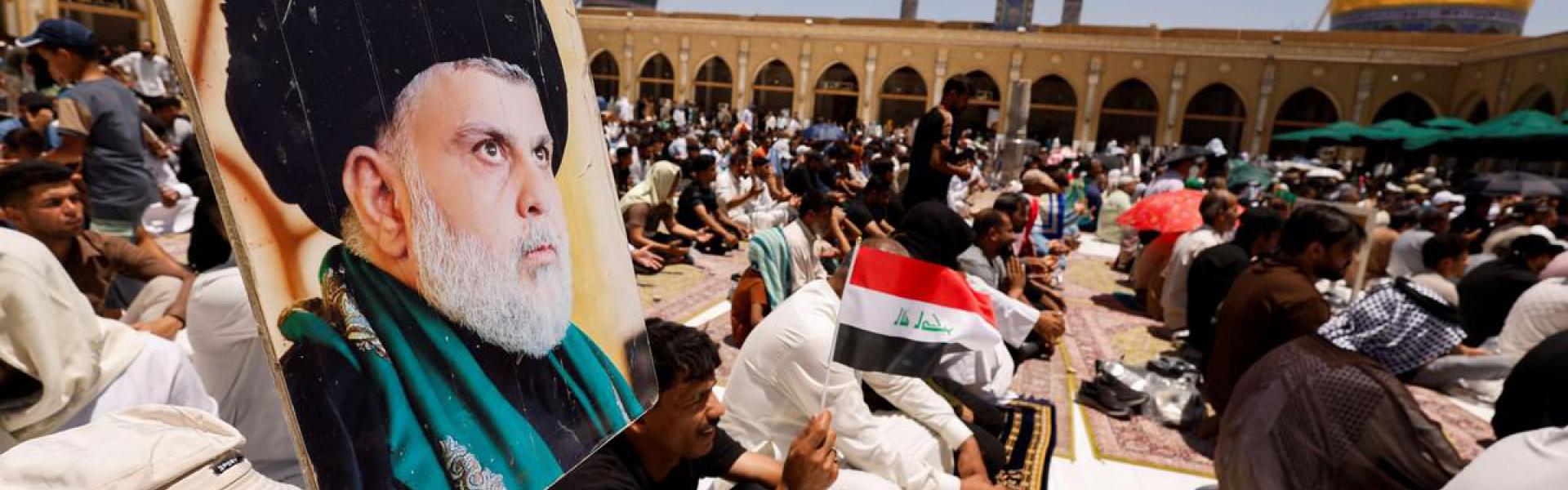 الصدر متخوف من استهداف داعش للمراقد المقدسة لدى الشيعة