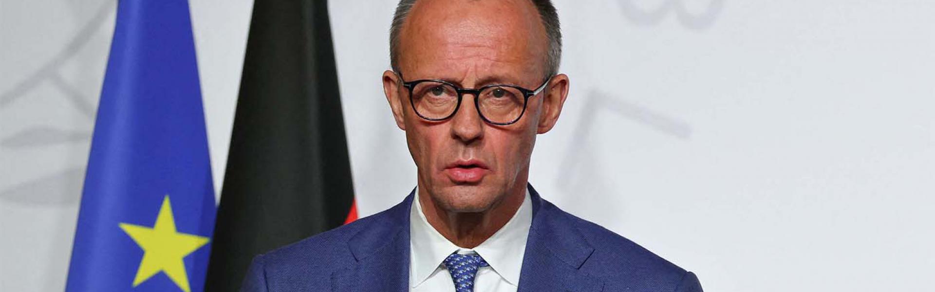 German Chancellor Friedrich Merz 