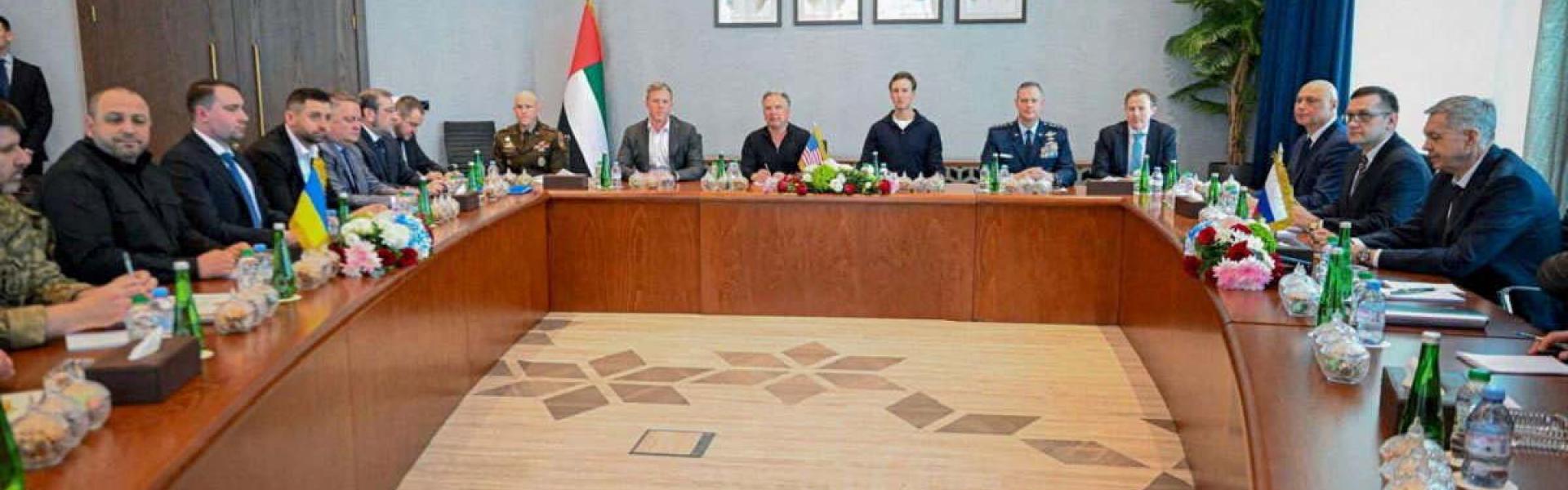 The choice of Abu Dhabi as a venue highlights the UAE's role as a neutral host facilitating dialogue 