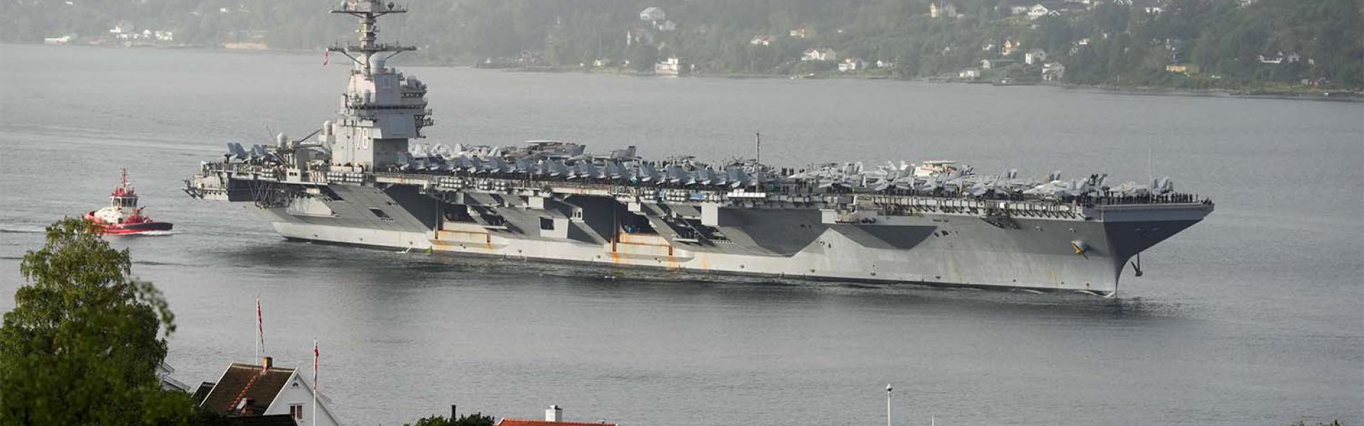 USS Gerald R. Ford is the world's largest aircraft carrier