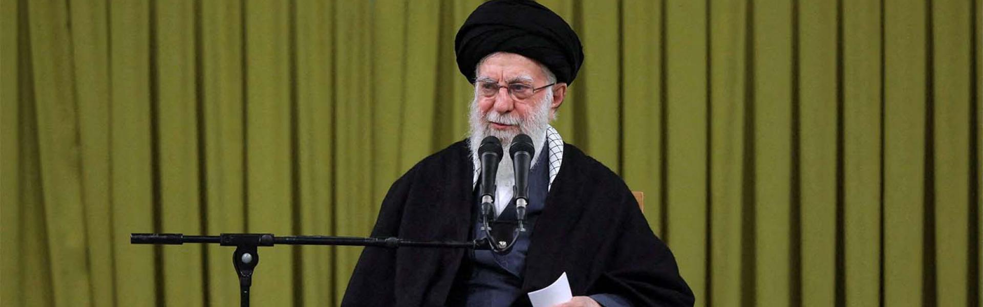 Iran's Supreme Leader Ayatollah Ali Khamenei 
