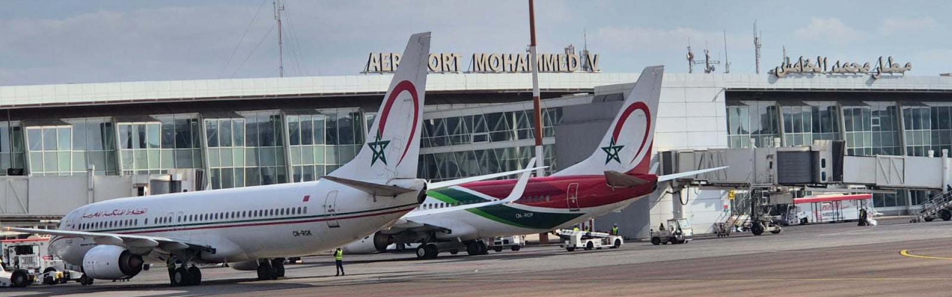 Casablanca's Mohammed V airport is Morocco's busiest airport