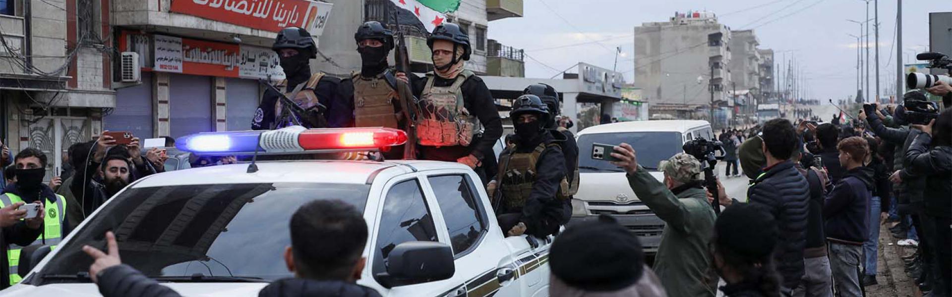 Syria's security forces entering Qamishli