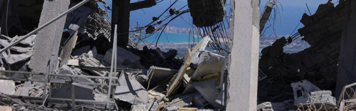 Devastation left behind