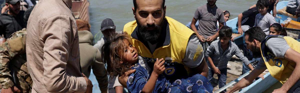 Reeling from disaster