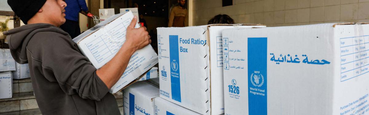 A boost for global relief