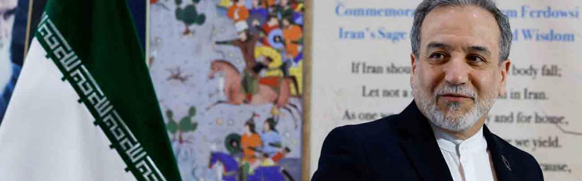Iran's foreign minister Araqchi