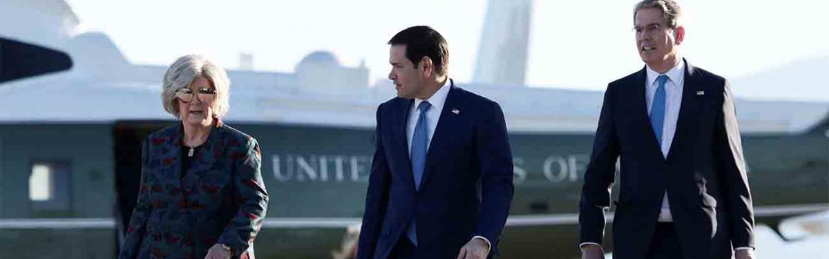 Details of Rubio's trip were not immediately available