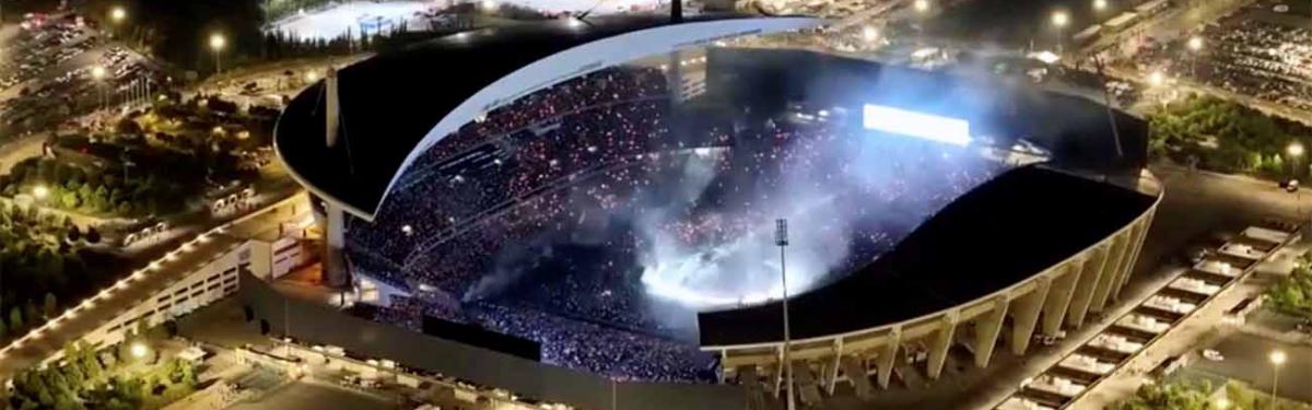 118,000 fans attended the concert