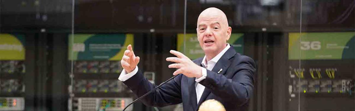 Infantino said the tournament would turn Los Angeles and other host cities into a sea of national colors 