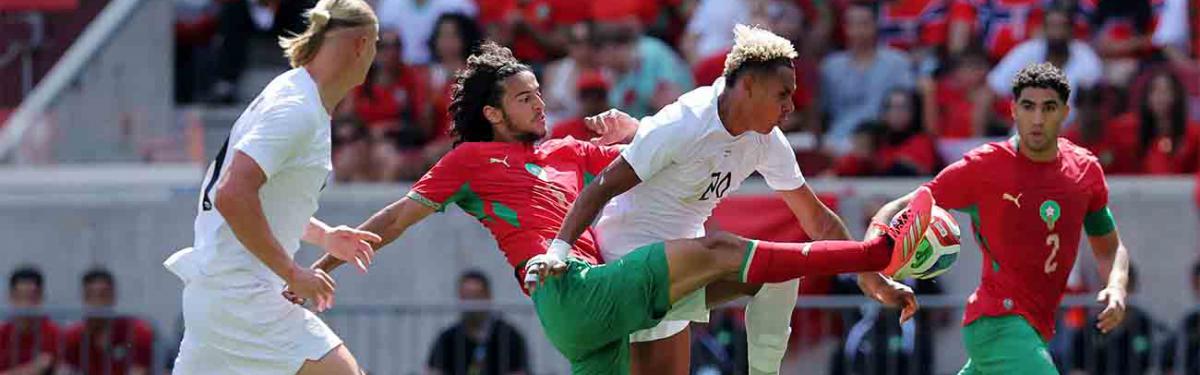 Norway shrugged off the hot conditions and applied sustained pressure near the end of the game