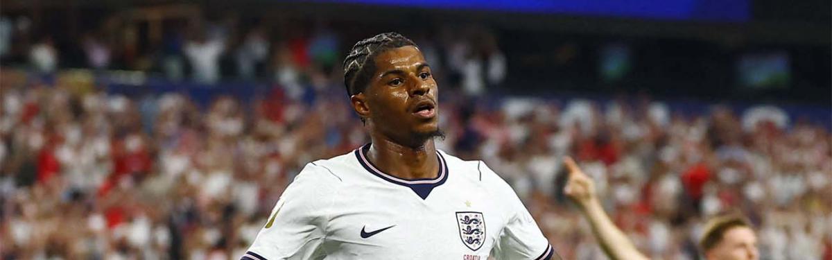 Rashford scored the fourth for England