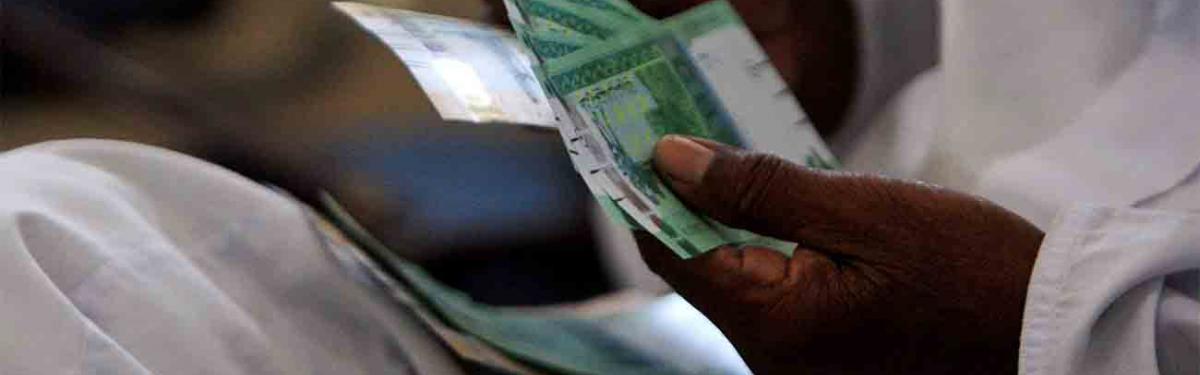 The control of the currency has been a point of contention in the civil war