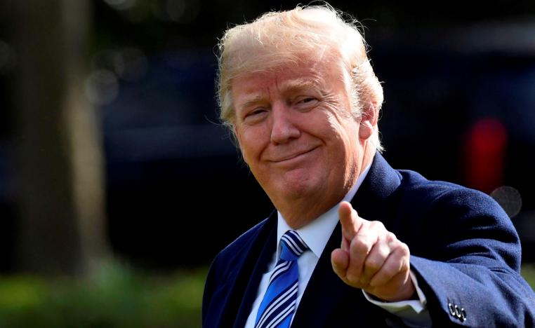 الرئيس الاميركي دونالد ترامب