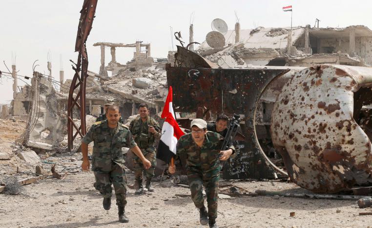 القوات السورية في اليرموك