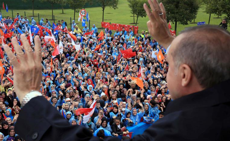 الرئيس التركي رجب طيب اردوغان