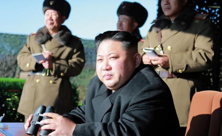 زعيم كوريا الشمالية كيم جونغ اون