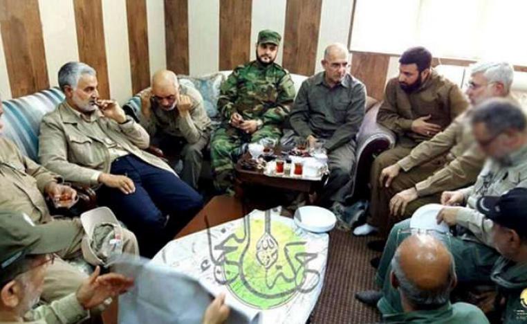 قاسم سليماني يجتمع بقادة الميليشيا الشيعية في العراق