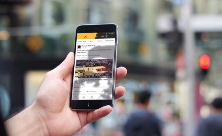 مشاهدة مباريات على الهاتف الذكي