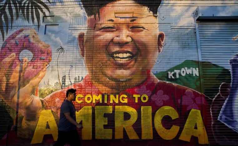 ترامب يحذر كيم من الحرب بأسلوب سينمائي