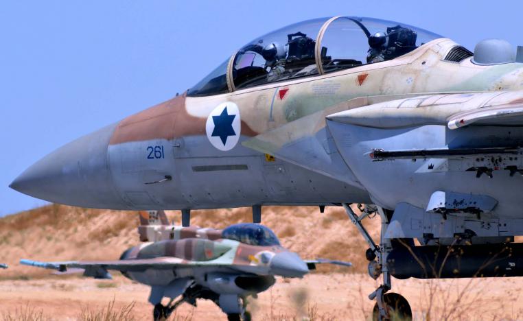 المقاتلات الاسرائيلية في حالة تأهب دائم