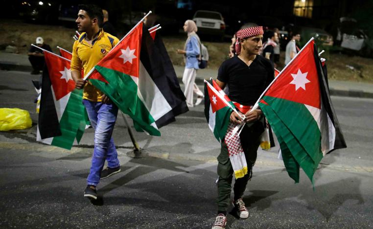 مراقبة الوضع في الأردن