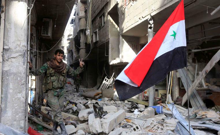 قوات النظام تؤمن المدينة