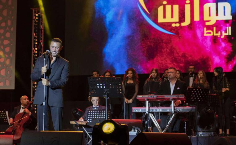 كاظم الساهر يغني في الدورة 17 من موازين