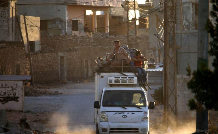 نازحو درعا يعودون لديارهم