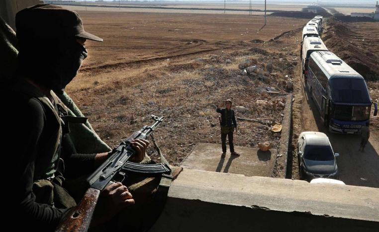 اجلاء المحاصرين في الفوعة وكفاريا