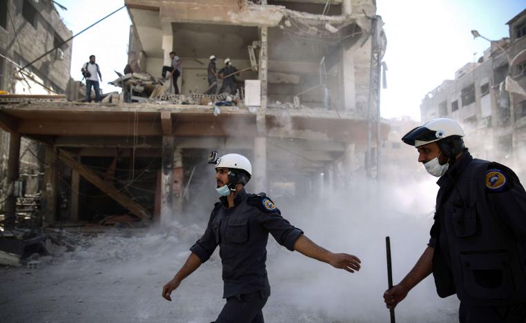 الخوذ البيضاء