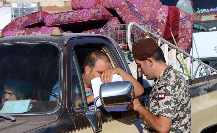 عودة اللاجئين السوريين من لبنان