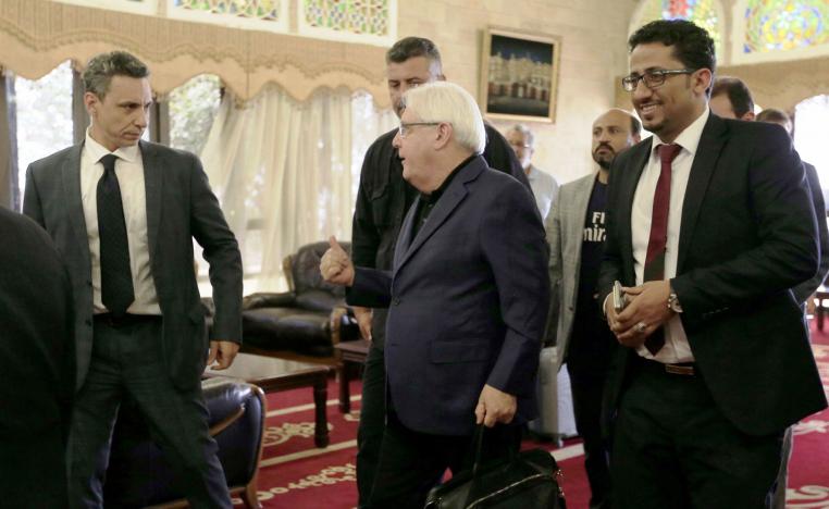 المبعوث الأممي لليمن مارتن غريفيث