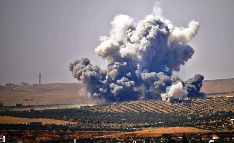 بلدات في جنوب غرب سوريا تعرضت لأعنف موجة قصف روسي وسوري