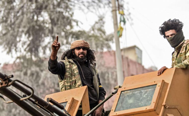 المسلحون السوريون المدعومون من تركيا