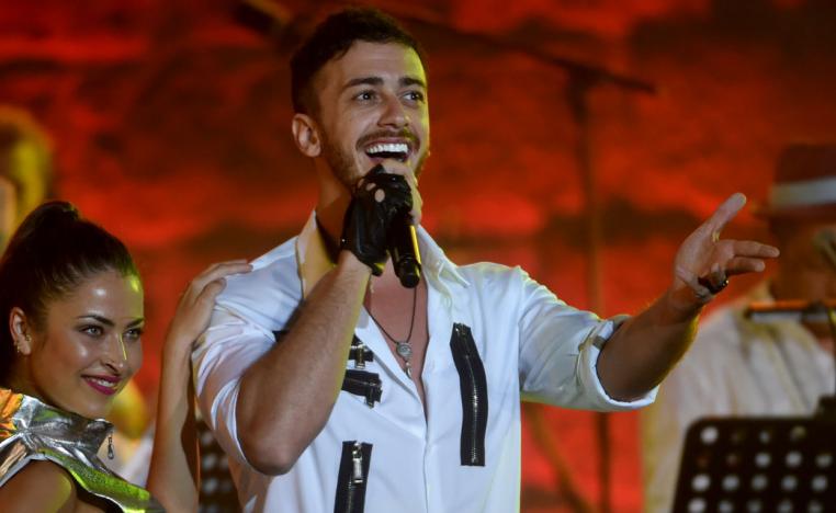 سعد لمجرد خلال حفل غنائي