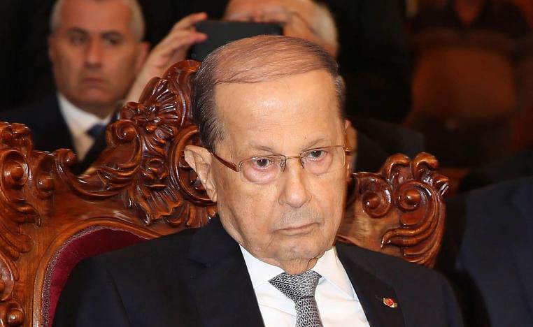 الرئيس اللبناني ميشال عون