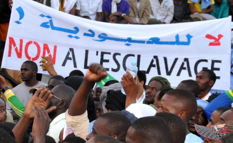 موريتانيا شهدت العديد من المظاهرات احتجاجا على استمرار العبودية