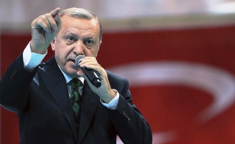 الرئيس التركي رجب طيب اردوغان
