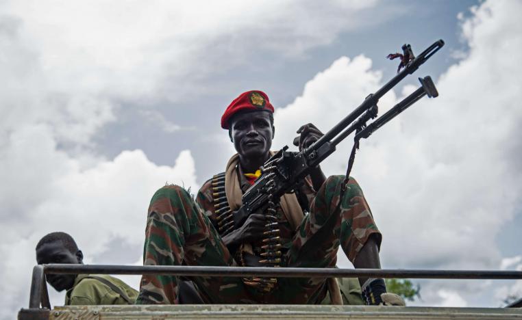 جندي من جنوب السودان