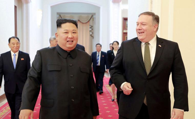 كيم وبومبيو