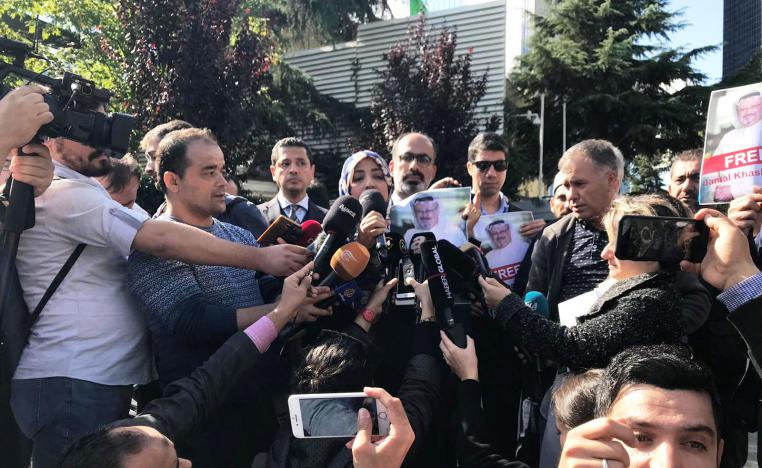 قضية خاشقجي تأخذ حيزا اعلاميا كبيرا في أنقرة والدوحة فيما تغيب التغطيات على مسائل محلية ملحة 