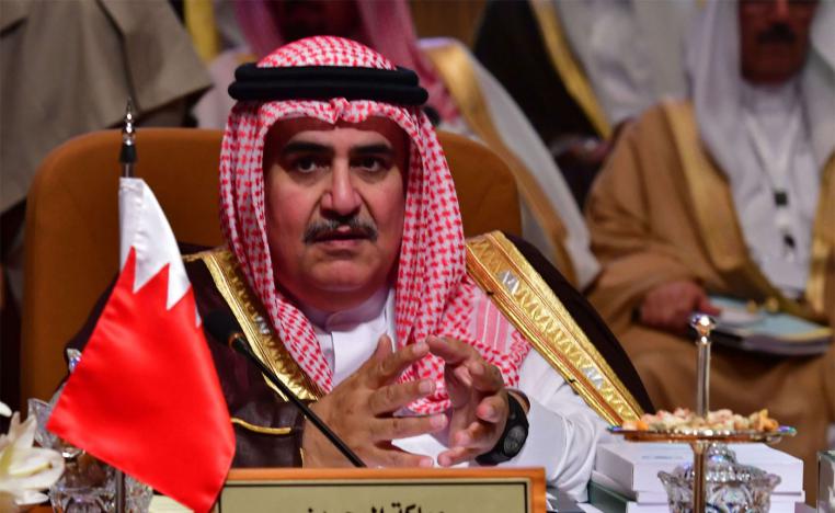 Bahrain's Minister of Foreign Affairs Khalid bin Ahmed Al Khalifa