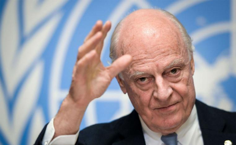 UN Special Envoy for Syria Staffan de Mistura