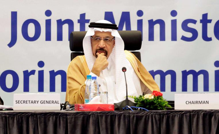 Saudi Arabian Energy Minister Khalid al-Falih during the inaugural session ceremony of the OPEC Ministerial Monitoring Committee in Algiers, Algeria September 23, 2018