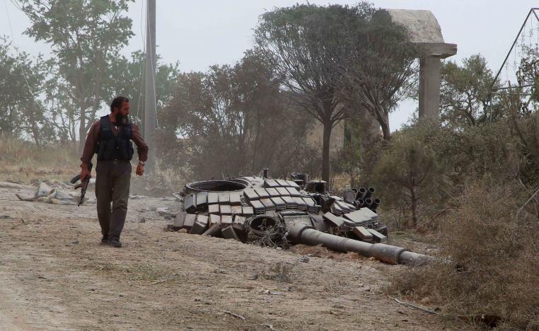 عدم خروج المسلحين يهدد الاتفاق