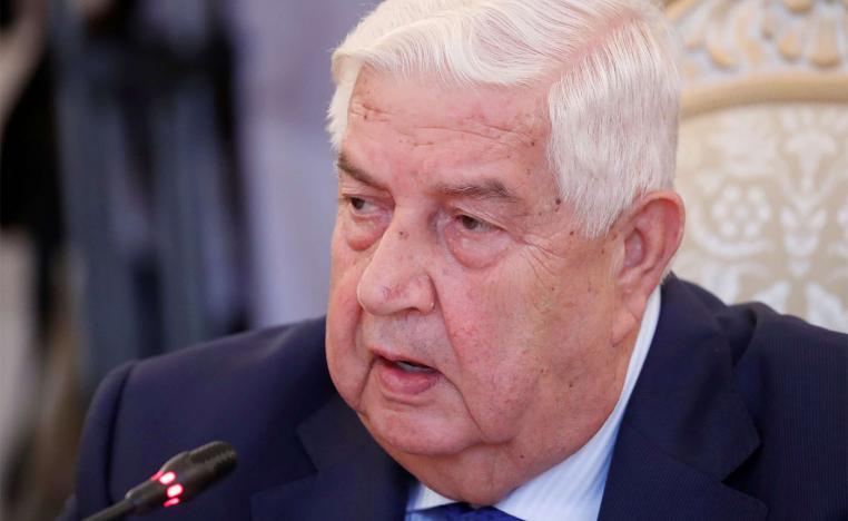Syrian Foreign Minister Walid al-Moualem s