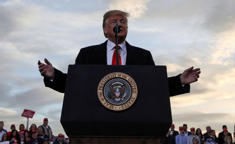 US President Donald Trump 