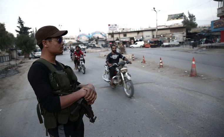 Turkish troops in Afrin imposed a curfew on civilians from Saturday evening in a bid to avoid bloodshed