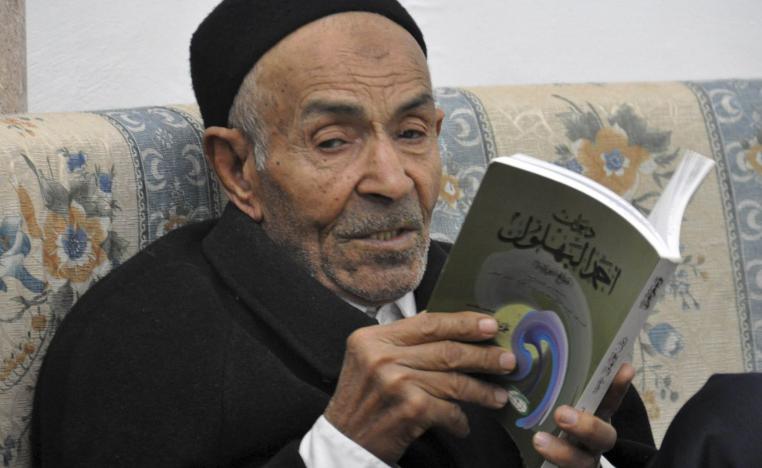 A Libyan Sufi man chants a hymn of praise to the Prophet Mohammad.